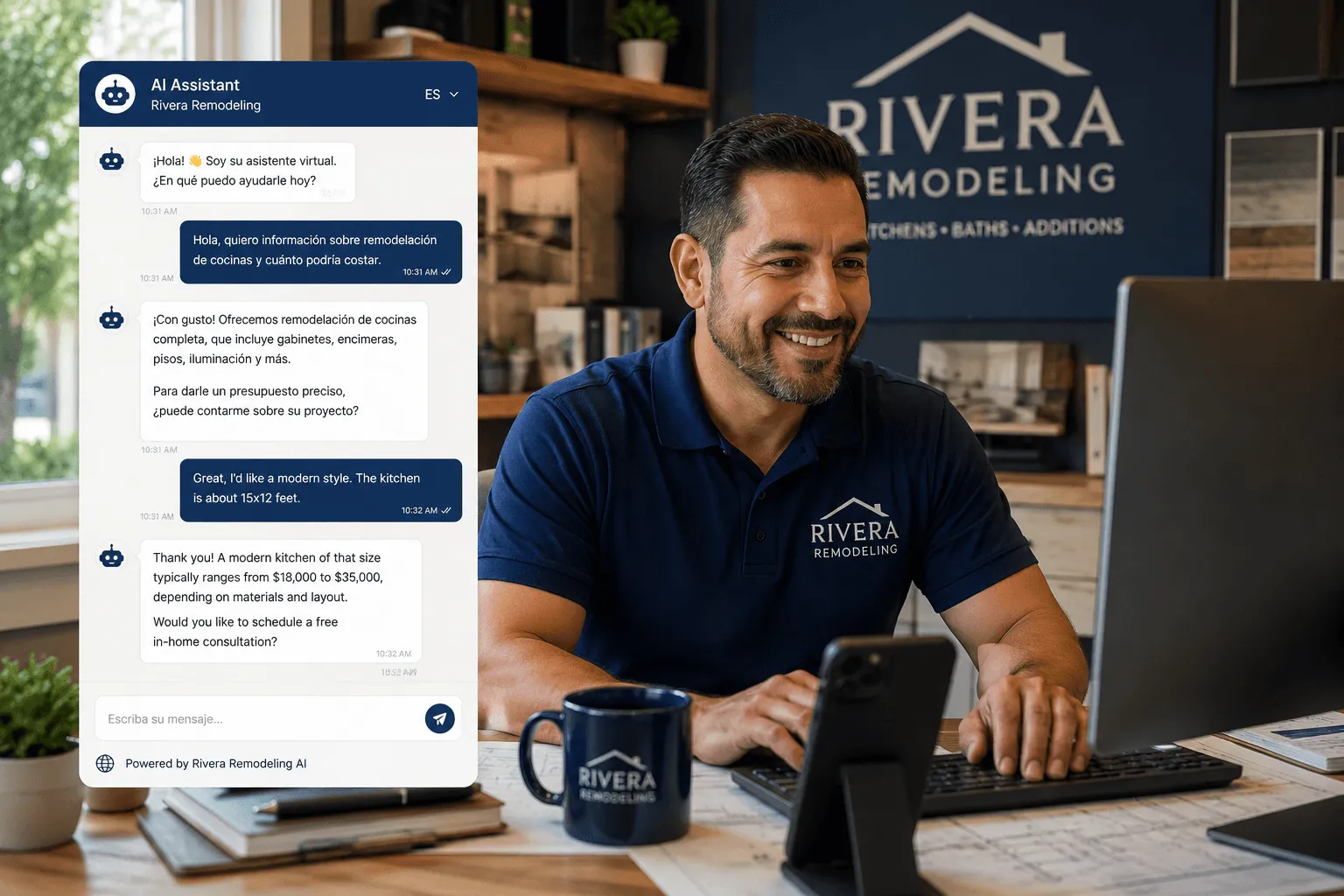 Multilingual customer communication