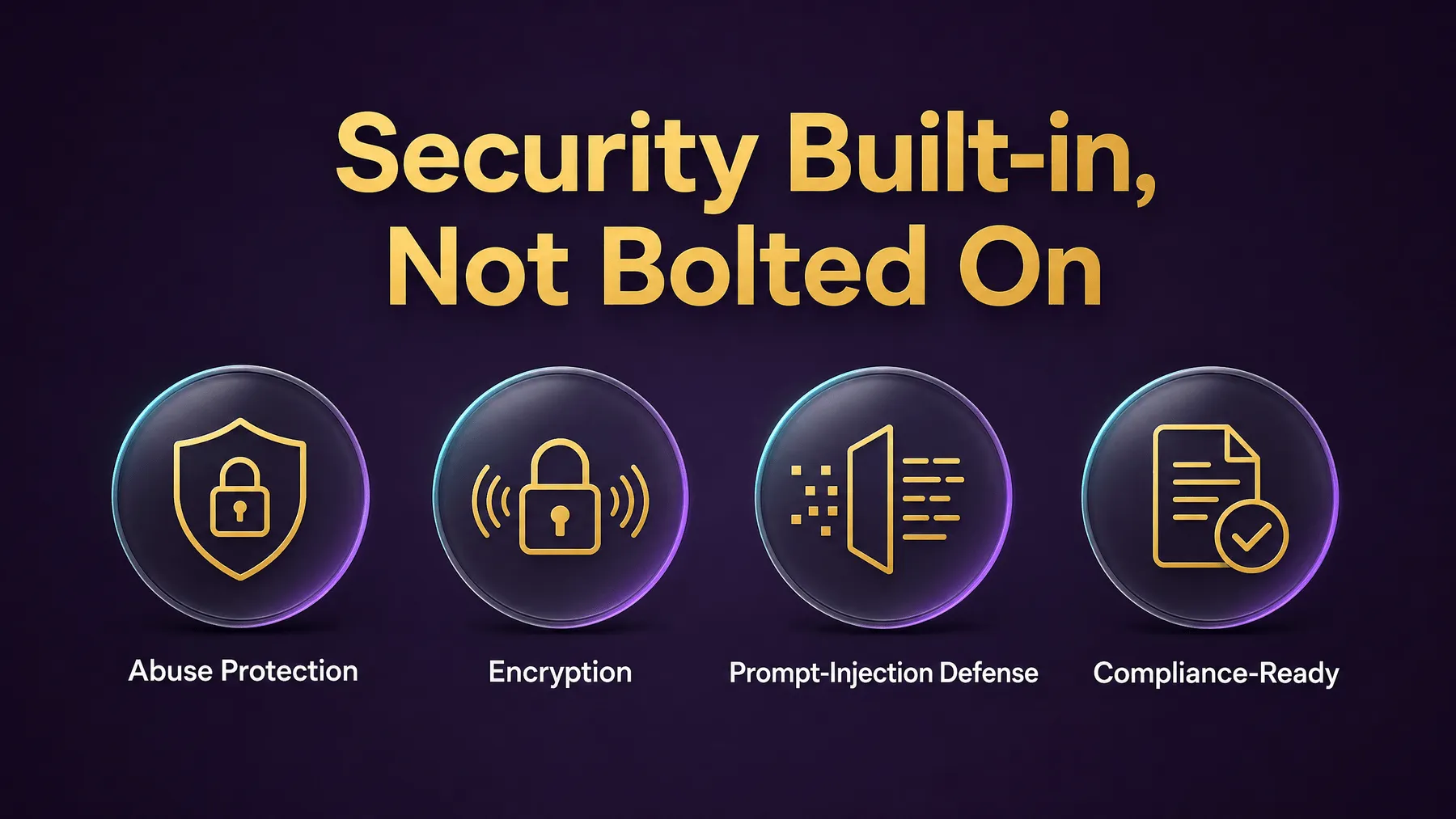 Security benefits at a glance