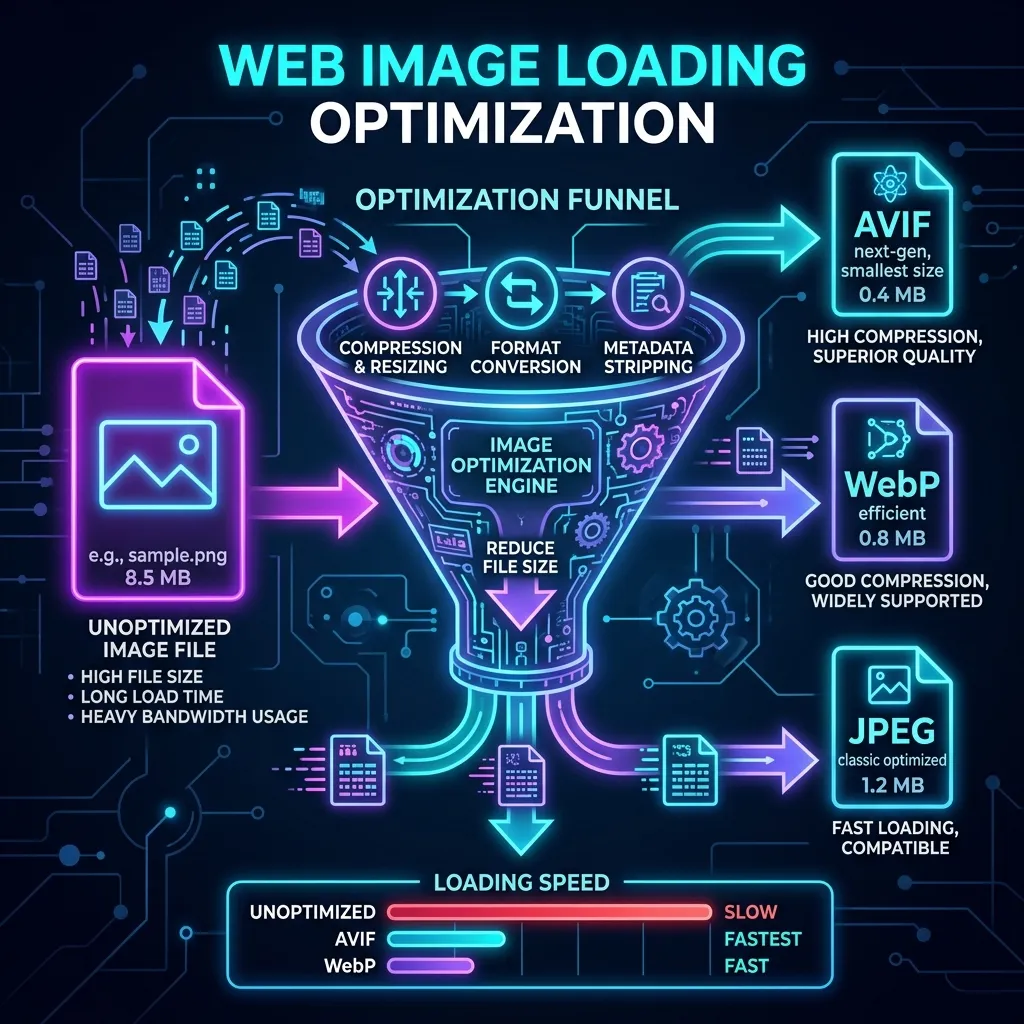 Peach Life Media Optimization Flow